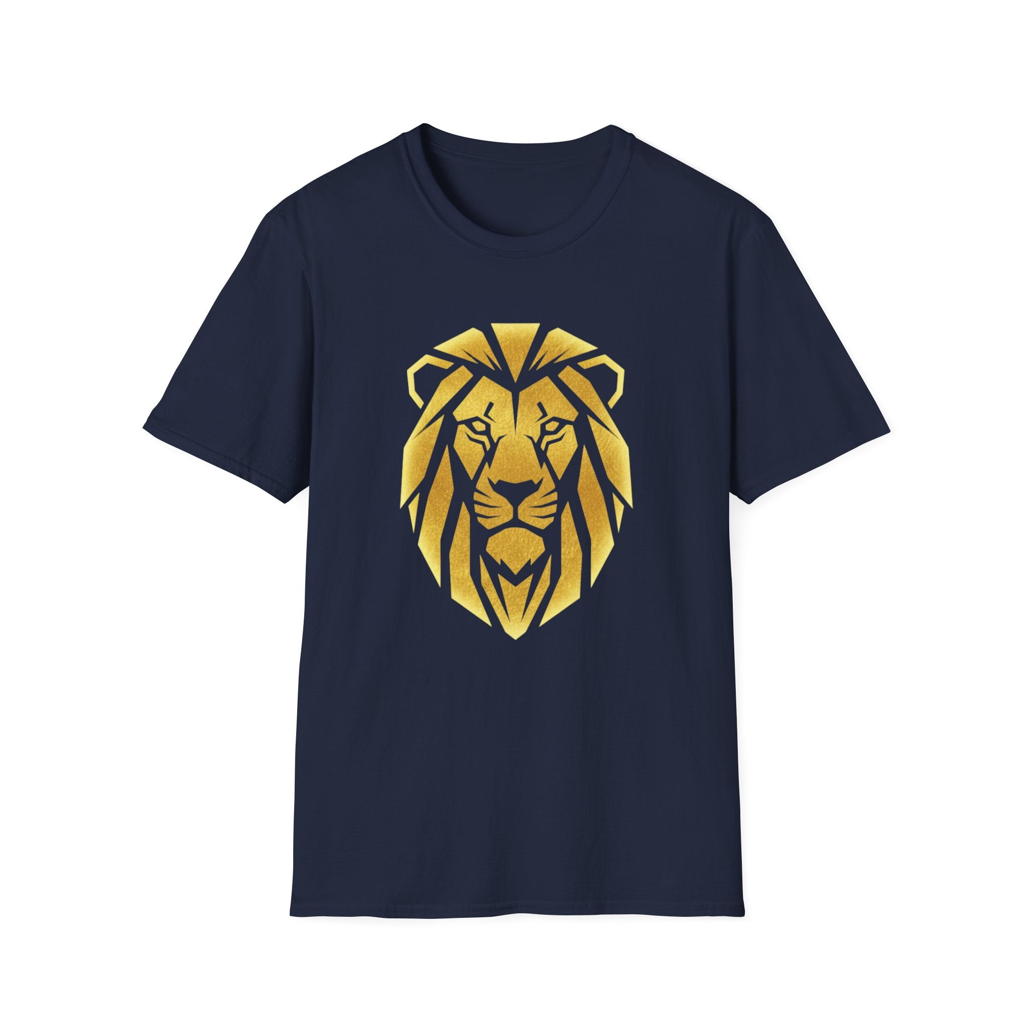 Gold Geometric Lion "T-Shirt"