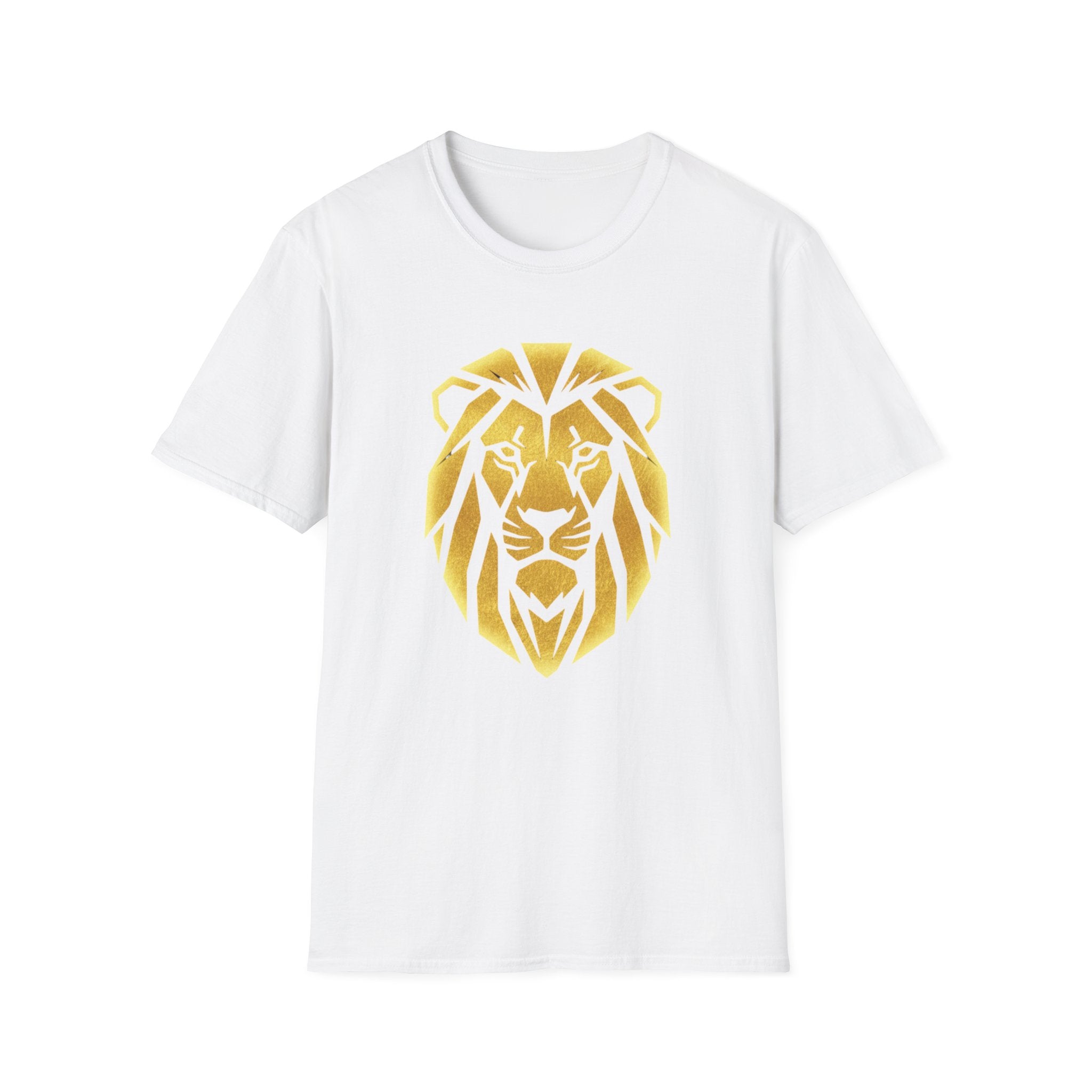 Gold Geometric Lion "T-Shirt"