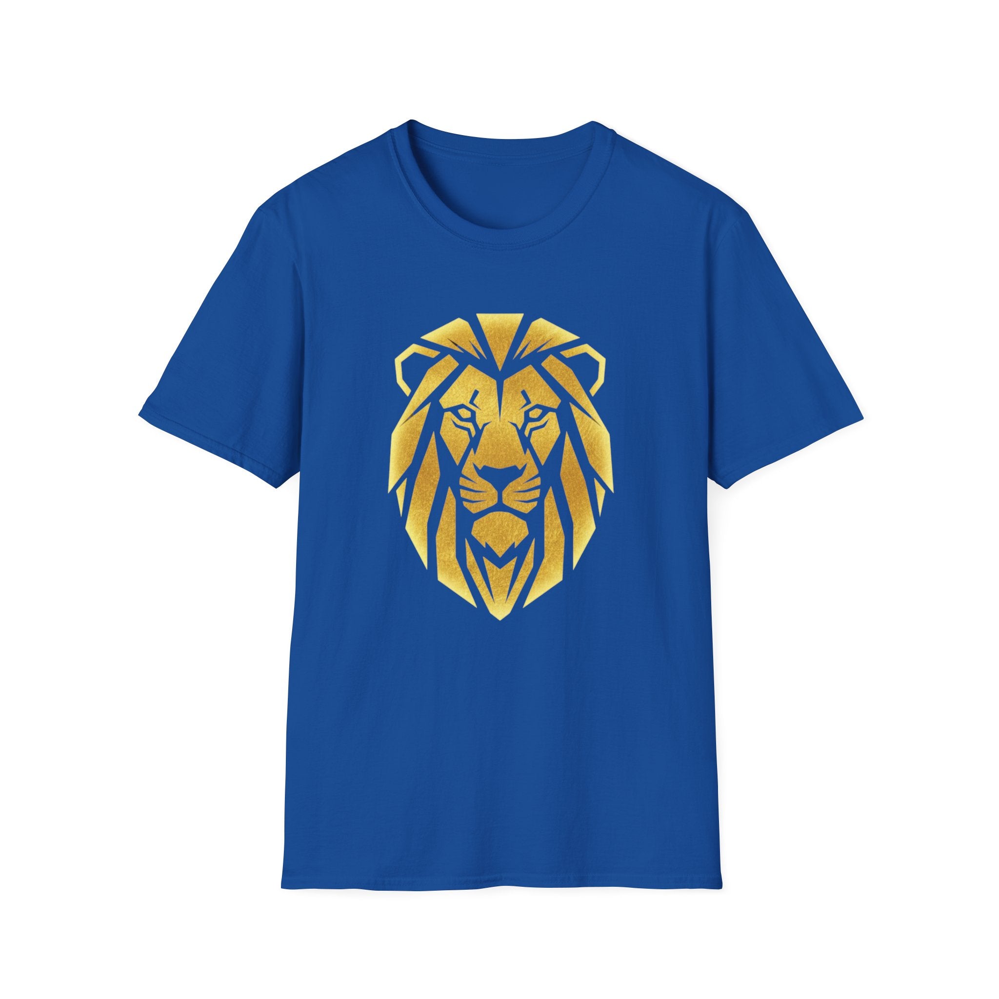 Gold Geometric Lion "T-Shirt"