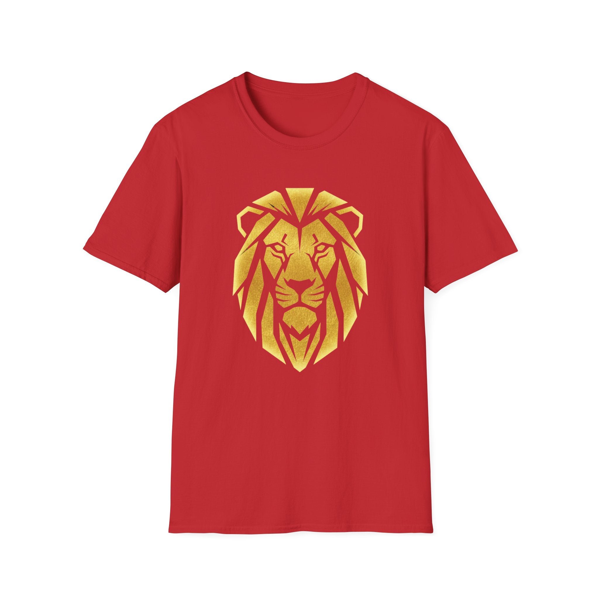 Gold Geometric Lion "T-Shirt"