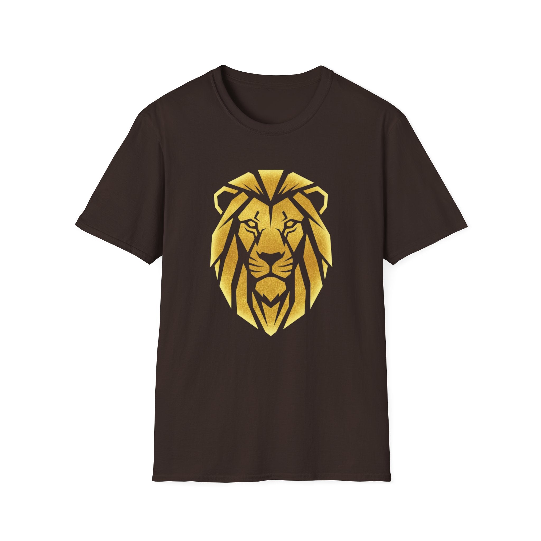Gold Geometric Lion "T-Shirt"